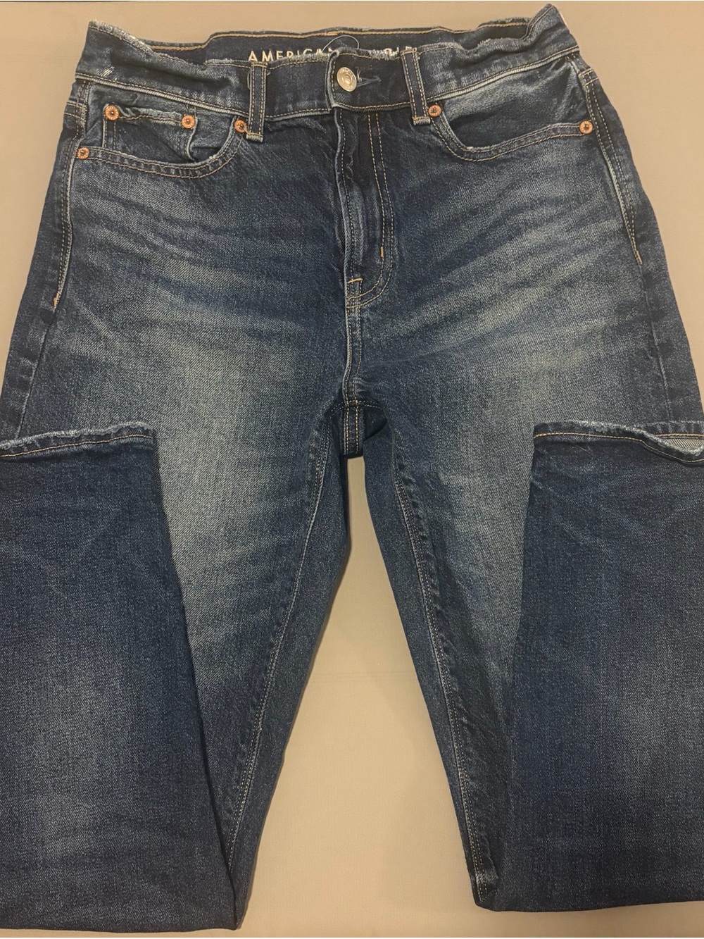 American Eagle Outfitters women’s Indigo Slim Straight Jeans